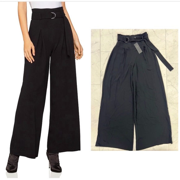 Maxazria belted wide leg pants BCBG - Picture 2 of 3
